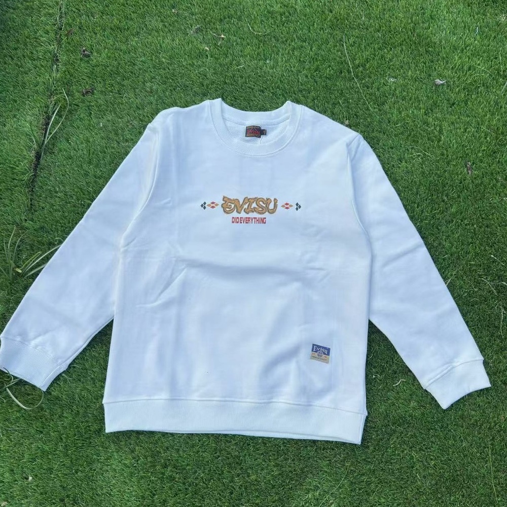 Evisu Men's Woven Sweatshirt